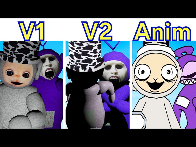 FNF Nocturnal Protocol (OG vs Fanmade 1 vs Fanmade 2 vs Animation) Myths of Tubbyland (The Guardian)