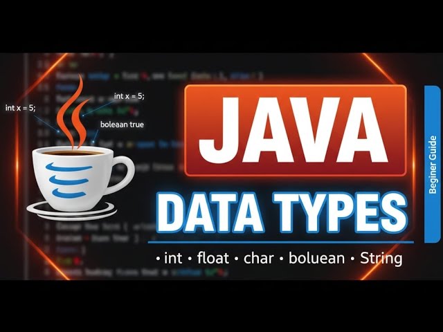 Day-01 of Java FullStack Course | Core Java | Data Types | With Live practical example 