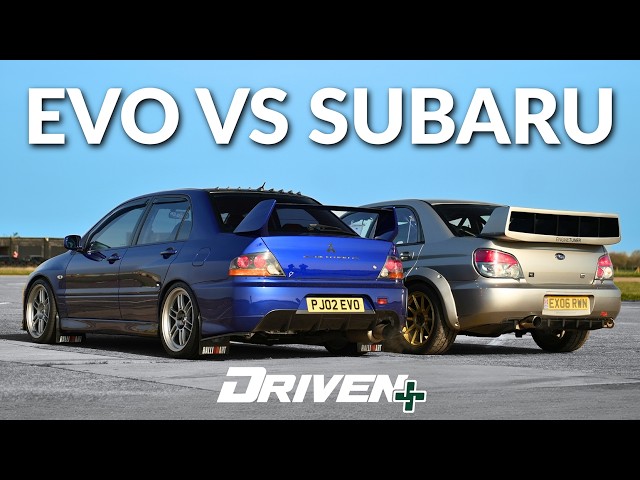 Mitsubishi Evo vs Subaru Impreza | JDM Track Battle