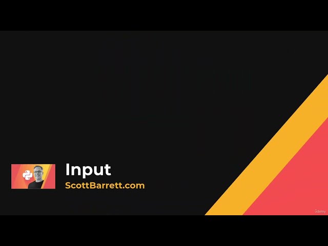 5   Input