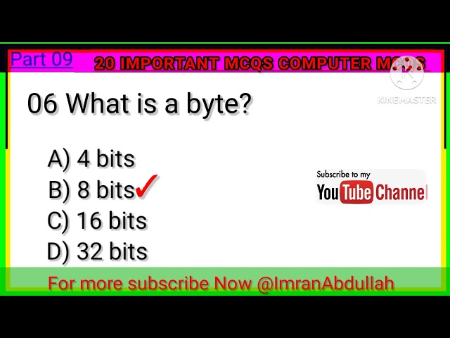 20 Most Important Computer MCQs for Exams and Interviews"||