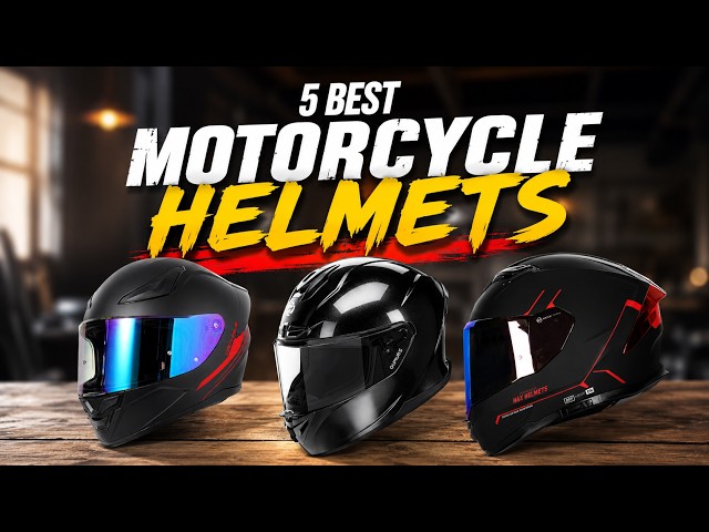 ✅ Top 5 Motorcycle Helmets of 2026 (DOT & ECE Certified!) - Best Full Face Helmets!