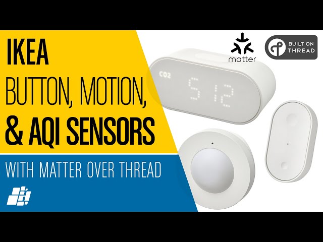 IKEA’S Matter Air Quality Sensor is under $30! And it's also a CLOCK!