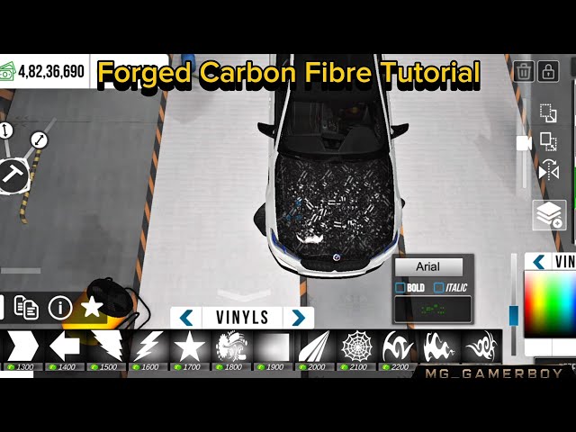 FORGED CARBON FIBRE TUTORIAL in Car Parking Multiplayer! 😱 | CPM Customization