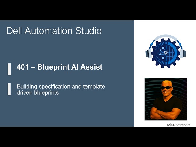 401 - Blueprint AI Assist - Building specification and template driven blueprints