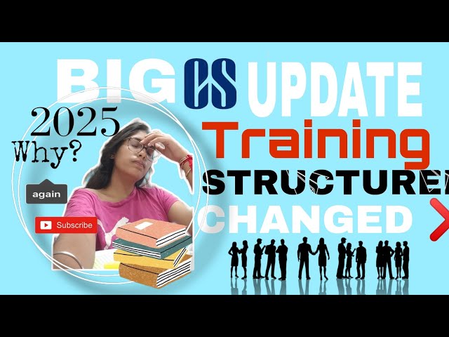 🗣️ ICSI Training Structure Changed || Relief or Challenge || what all you need to know ? #icsi #2025