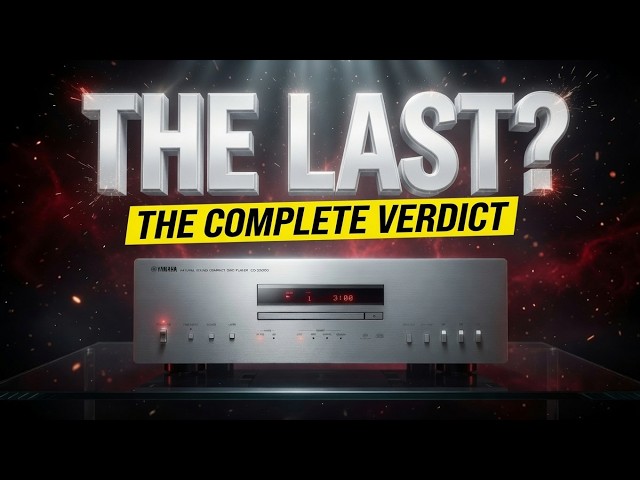 Yamaha CD-S3000 Review: The Last Flagship CD Player?