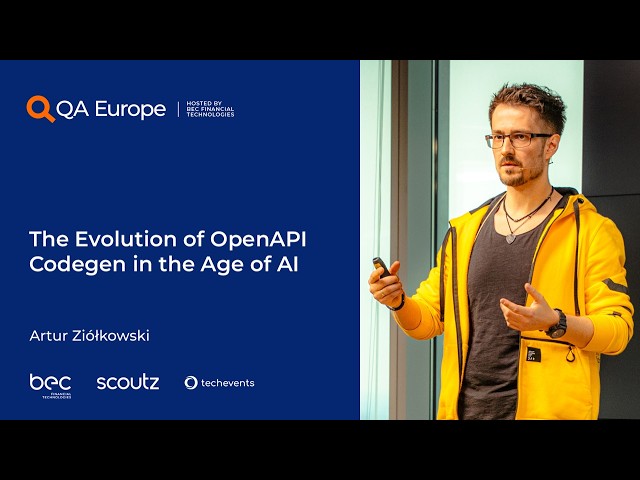 Artur Ziółkowski - The Evolution of OpenAPI Codegen in the Age of AI