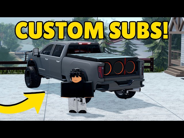 How to Make Custom SUBWOOFERS in APM Roblox!