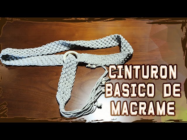 Basic Macramé Belt