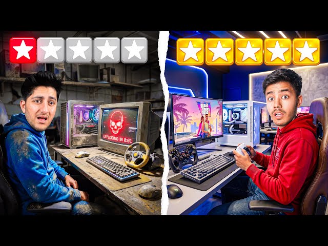 1 Star Vs 5 Star Gaming Cafe (Shocking Results)