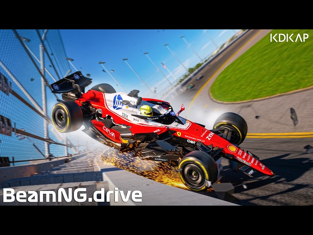 Formula Car BIG CRASHES #15 | BeamNG.drive