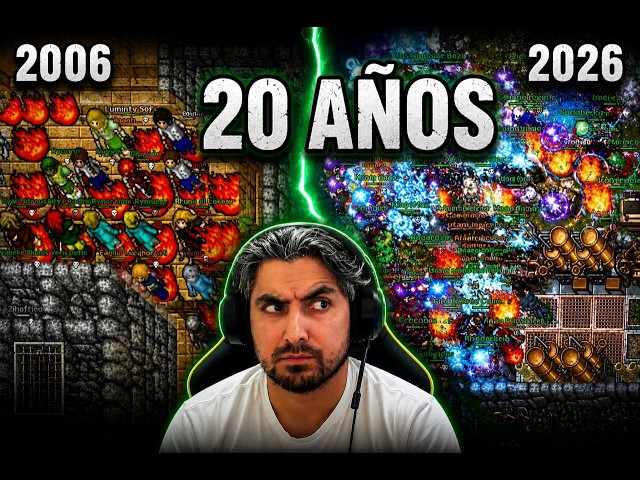 2006 VS 2026: Así cambiaron las GUERRAS en Tibia
