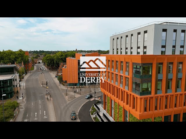 University of Derby by drone: Our Campus Sites