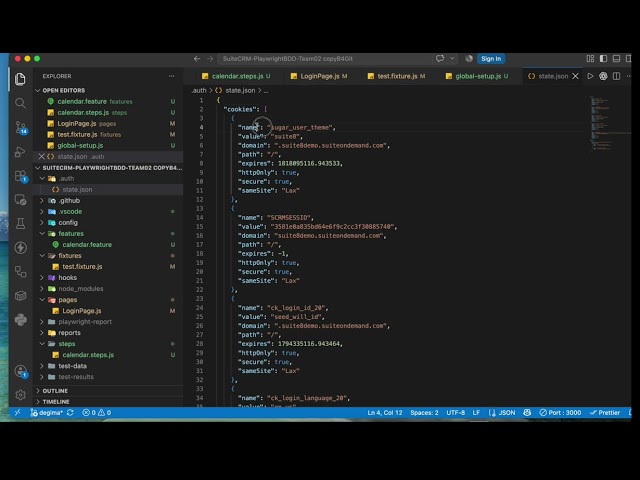 Automating Calendar Tests with Playwright BDD (Beginner Walkthrough)