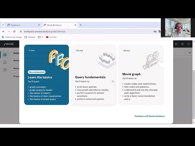 Neo4j Aura - BD orientada a grafos