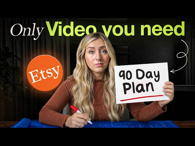 I Challenge You to Start an Etsy POD Shop Today (90 Day Roadmap)