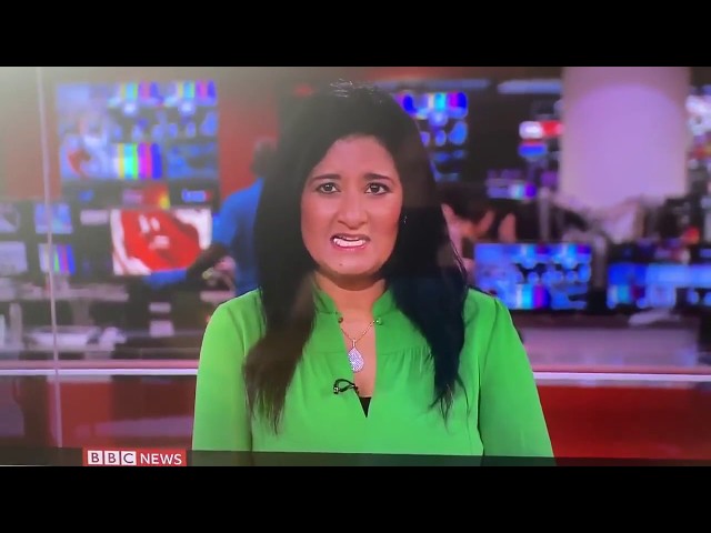 BBC News get called out live. Defund the BBC