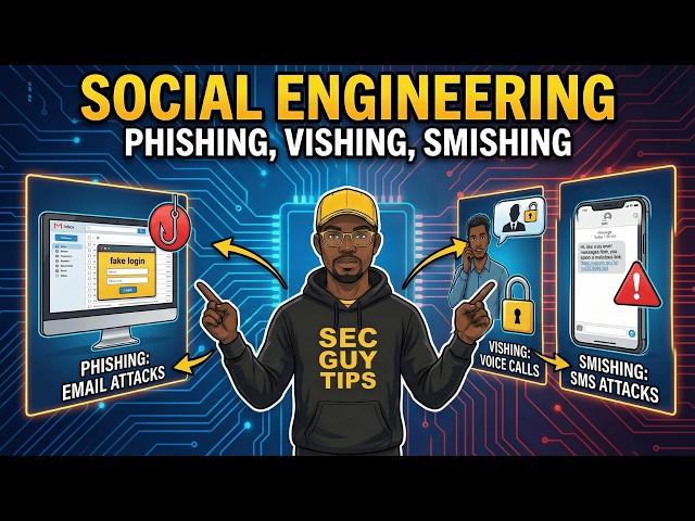 Social Engineering: Phishing, Vishing, and Smishing