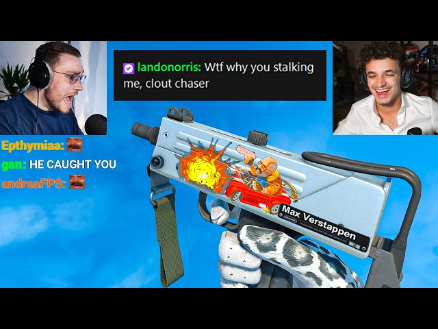 Lando Norris caught me rating his CS2 Inventory