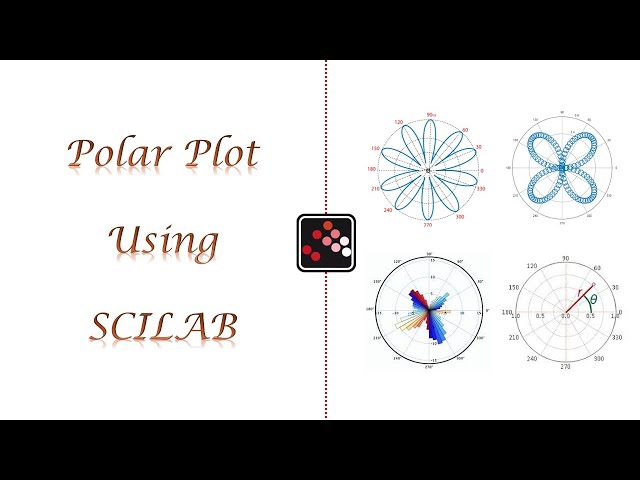 SCILAB TUTORIAL | POLAR PLOT IN SCILAB