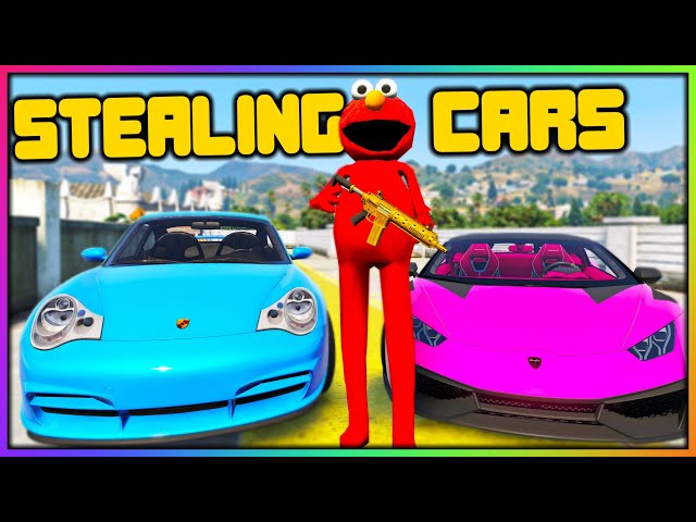 GTA 5 - ELMO ROBS CAR DEALERSHIPS