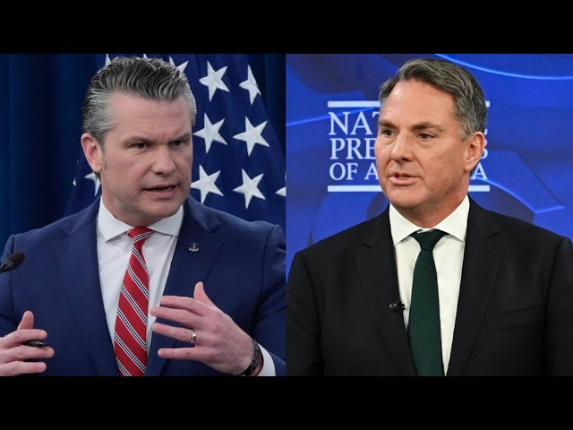 Pete Hegseth won’t let up on Australia’s defence spending figure