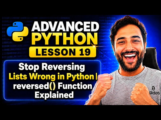 Stop Reversing Lists Wrong in Python | reversed() Function Explained