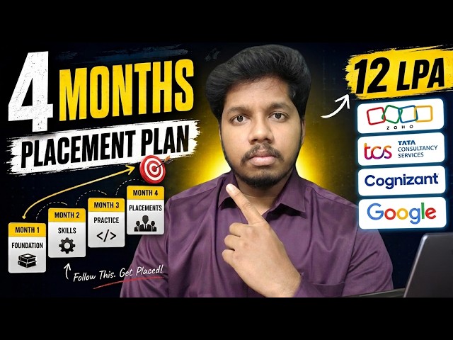 How to Get Placed in 4 Months