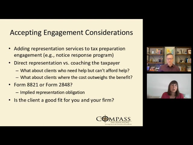 IRS Representation Panel Discussion