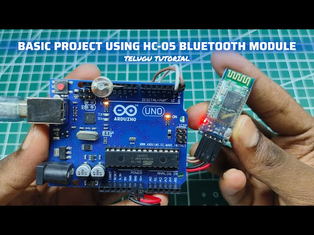 Bluetooth Controlled LED Using Arduino Uno & HC-05 | Arduino Projects | Telugu Projects