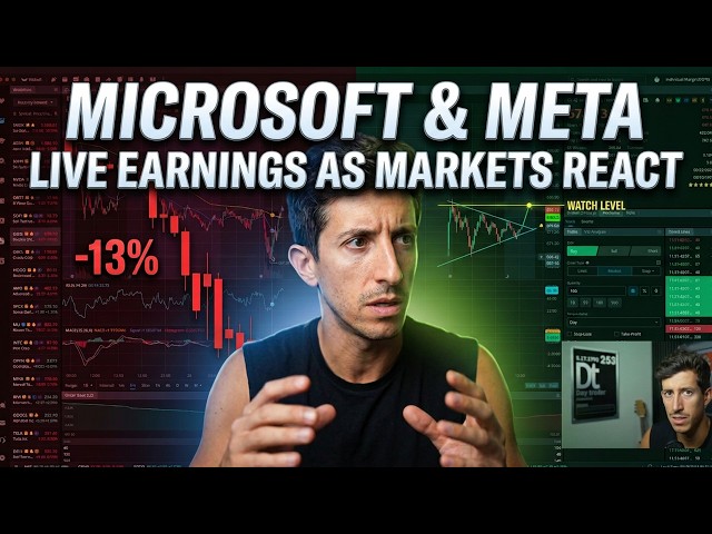LIVE: MICROSOFT & META 2026 EARNINGS REPORT