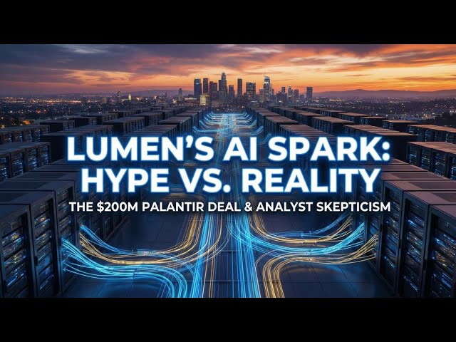 Lumen Stock Analysis 2025: Why Analysts Say Sell