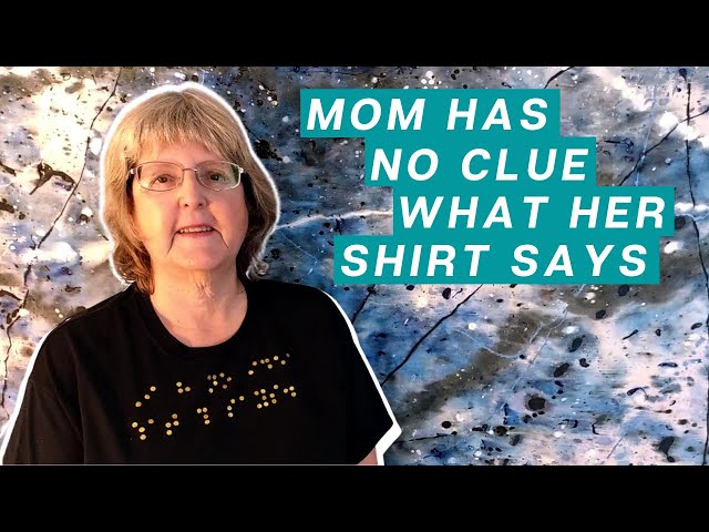 Braille Iron-On T-shirt Tutorial – Beginner Friendly!
