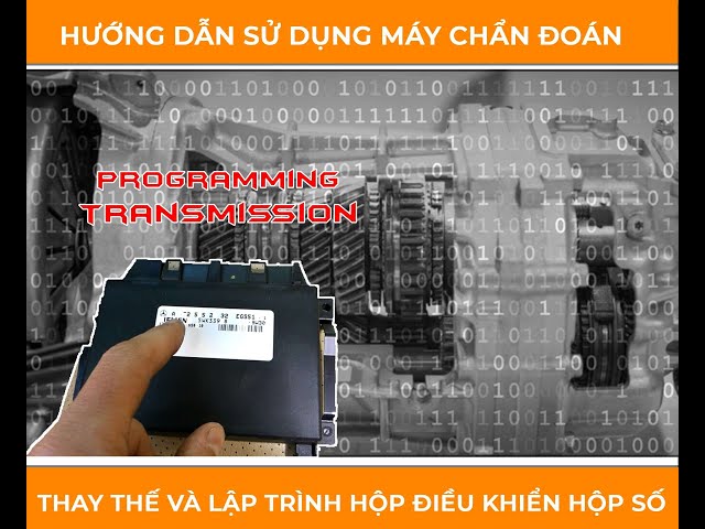 Programming transmission Mercedes R350 , HƯỚNG DẪN  THAY THẾ VÀ LẬP TRÌNH HỘP ĐIỀU KHIỂN HỘP SỐ​
