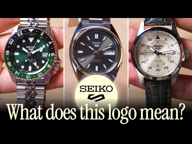 Why Do So Many Seiko Watches Have the Seiko 5 Logo?