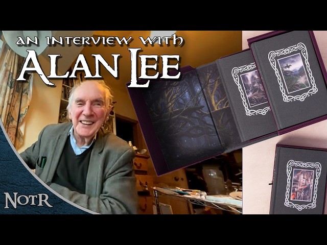 Alan Lee talks LOTR Clamshell Edition, Movie Cameos, & more!
