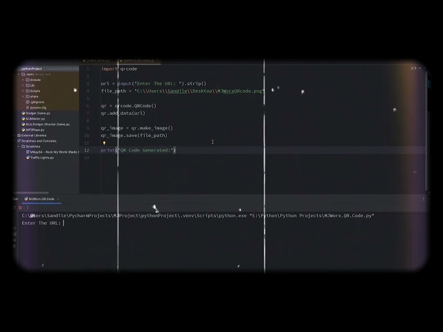 MJWorx MikaySA QRCodes Python PyCharm
