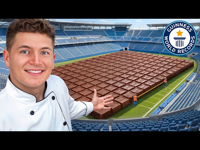 I Made The World's Largest Chocolate Bar