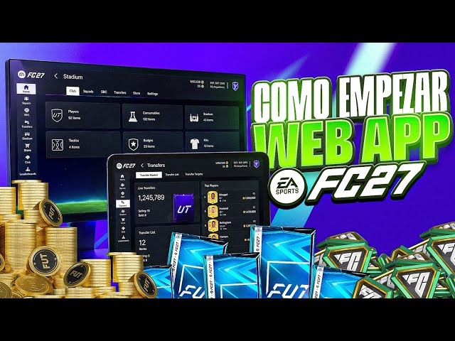 HOW TO START IN THE EA FC 27 ULTIMATE TEAM WEB APP !! ⚠️ FIRST PACKS AND COINS !!