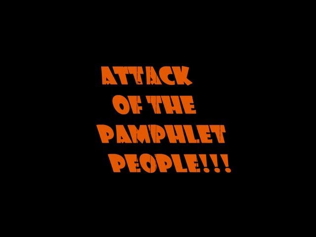 Attack of the Pamphlet People! or Why Your Website is Boring...