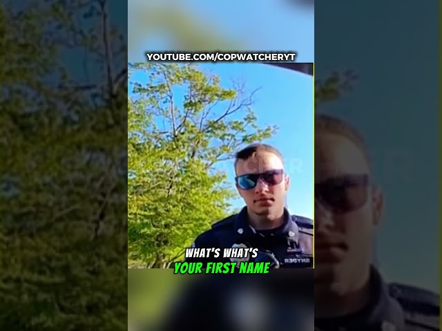 SECURITY OFFICER ATTEMPTS ILLEGAL TRAFFIC STOP #firstamendmentaudit #police #firstamendment  #cops