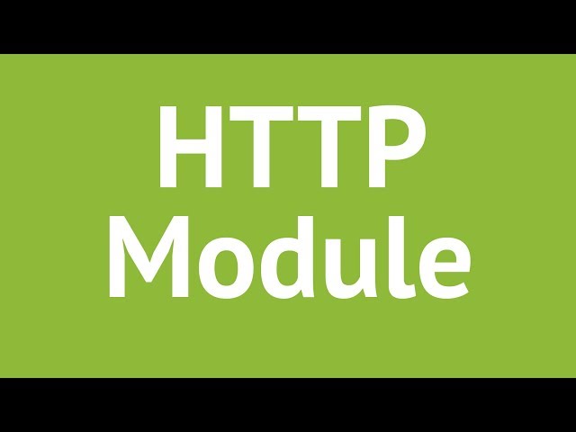 HTTP Module in Node.js