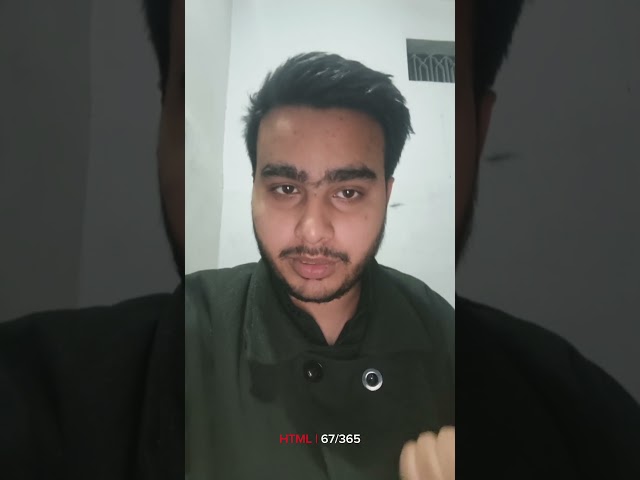 Day 67 | HTML Basic Code Revision #365dayschallenge #frontenddevelopment
