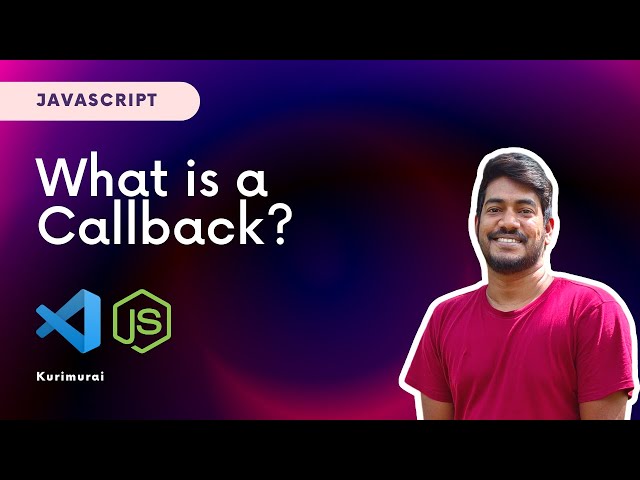 What is Callback in JS ? | Javascript tutorial