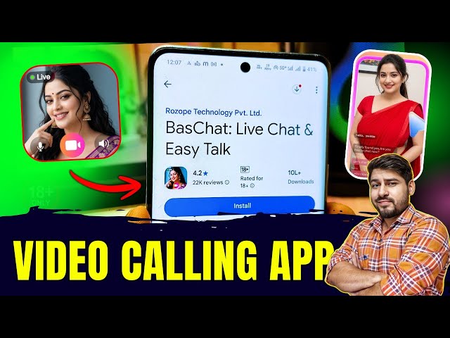 😱BasChat: Live Chat & Easy Talk App Real or Fake 2026! New Video Chat Apps | Best App for Video Call