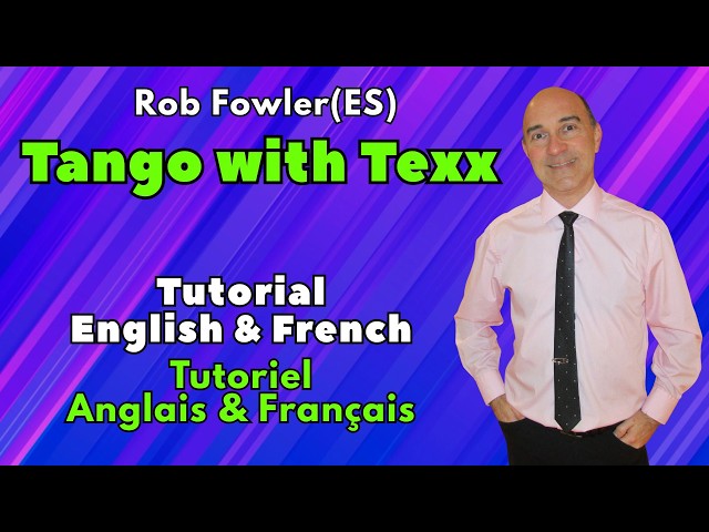 Tango with Texx Line Dance (Tutorial English & French / Tutoriel Anglais & Français)