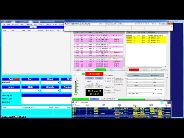 AClog, JTA & FT8 (Spanish) Logging