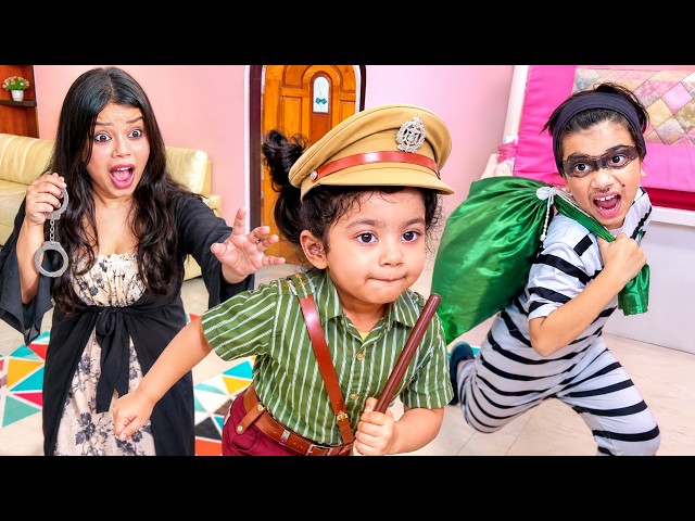 তানি আর অঙ্কুশ হয়ে গেলো চোর পুলিশ 😲 কিভাবে ধরবে কালু চোরকে তানি...