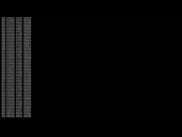 C: Pseudo-Random Number Generator Demo, Sorted